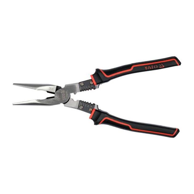 Щипцы полукруглые комбинированные YATO изолированные, 240 мм, фото , изображение 3 | SNABZHENIE.com.ua