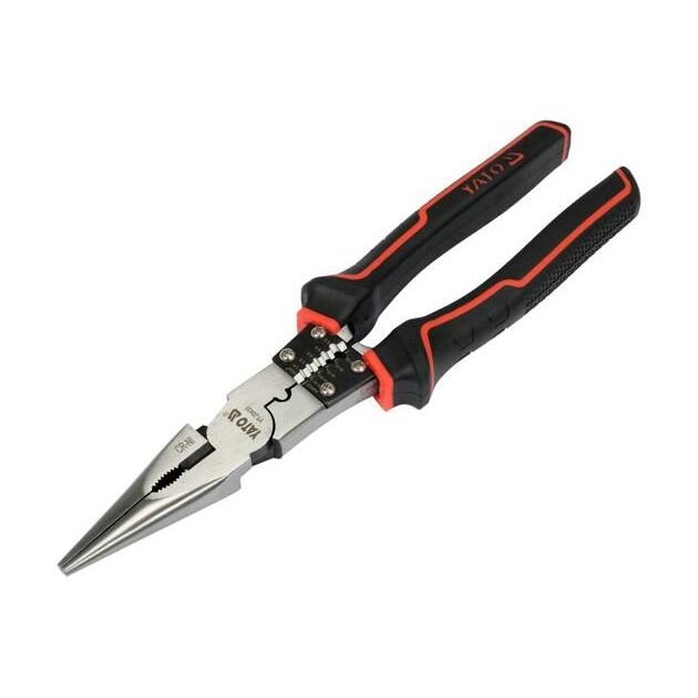 Щипцы полукруглые комбинированные YATO изолированные, 240 мм, фото , изображение 5 | SNABZHENIE.com.ua