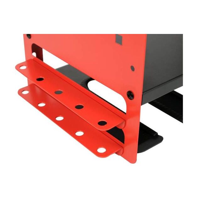 Полка для электроинструмента YATO 465x405x225 мм, 4 гнезда, 2 полки, фото , изображение 7 | SNABZHENIE.com.ua