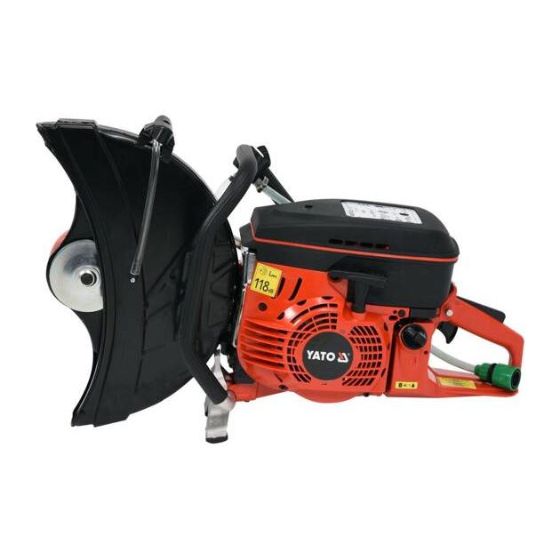 Бензорез YATO 4 кВт, 4700 об/мин, диск Ø400х25,4 мм, глубина реза 145 мм, фото , изображение 3 | SNABZHENIE.com.ua