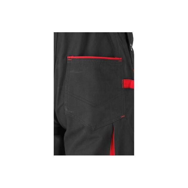 Комбинезон рабочий COMFY YATO L/XL, черно-красный, 9 карманов, 100% хлопок, фото , изображение 12 | SNABZHENIE.com.ua Комбинезон рабочий COMFY YATO L/XL, черно-красный, 9 карманов, 100% хлопок, фото , изображение 12 | SNABZHENIE.com.ua