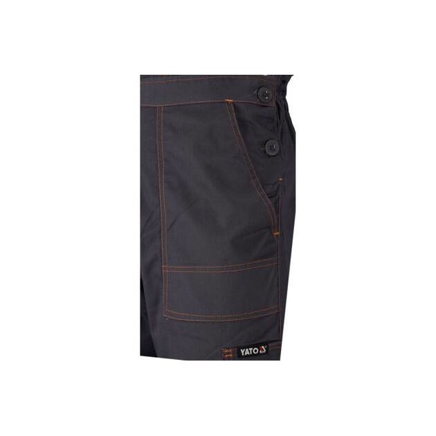 Полукомбинезон рабочий YATO XL, 65% полиэстер, 35% хлопок (YT-80410), фото , изображение 11 | SNABZHENIE.com.ua Полукомбинезон рабочий YATO XL, 65% полиэстер, 35% хлопок (YT-80410), фото , изображение 11 | SNABZHENIE.com.ua