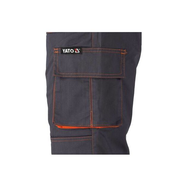 Полукомбинезон рабочий YATO XL, 65% полиэстер, 35% хлопок (YT-80410), фото , изображение 13 | SNABZHENIE.com.ua Полукомбинезон рабочий YATO XL, 65% полиэстер, 35% хлопок (YT-80410), фото , изображение 13 | SNABZHENIE.com.ua