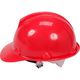Каска защитная VOREL красная из HDPE, фото , изображение 3 | SNABZHENIE.com.ua