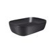 Комплект Qtap Robin: Раковина накладная прямоугольная 610x400x145 мм Matt Black + Донный клапан PU03, фото , изображение 4 | SNABZHENIE.com.ua Комплект Qtap Robin: Раковина накладная прямоугольная 610x400x145 мм Matt Black + Донный клапан PU03, фото , изображение 4 | SNABZHENIE.com.ua