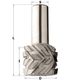 Фреза DTJ DIA D=50 I=23 L=80 S=25x55 LH Z=3+3 40 градусов. ITA TOOLS, фото , изображение 3 | SNABZHENIE.com.ua Фреза DTJ DIA D=50 I=23 L=80 S=25x55 LH Z=3+3 40 градусов. ITA TOOLS, фото , изображение 3 | SNABZHENIE.com.ua