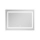 Зеркало Lidz Kubis 800х600 с LED-подсветкой Touch, с антизапотеванием, с диммером, рег. яркости LD78LF9047400, фото , зображення 4 | SNABZHENIE.com.ua Зеркало Lidz Kubis 800х600 с LED-подсветкой Touch, с антизапотеванием, с диммером, рег. яркости LD78LF9047400, фото , зображення 4 | SNABZHENIE.com.ua