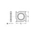 Нож HM 18,0x18,0x2,45mm HC20 d=10,4, фото , изображение 2 | SNABZHENIE.com.ua Нож HM 18,0x18,0x2,45mm HC20 d=10,4, фото , изображение 2 | SNABZHENIE.com.ua