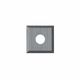 Нож HM - 12,0x12,0x1,5mm MG06 d=4,0  Нож HM - 12,0x12,0x1,5mm MG06 d=4,0