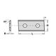 Ніж HM 50,0x12,0x1,5mm S SMG02 a=26,0  Ніж HM 50,0x12,0x1,5mm S SMG02 a=26,0