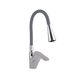 Смеситель для кухни Lidz Tani 007F3 с гибким изливом (k40) LDTAN007F3GCR31869 Grey / Chrome, фото  | SNABZHENIE.com.ua Смеситель для кухни Lidz Tani 007F3 с гибким изливом (k40) LDTAN007F3GCR31869 Grey / Chrome, фото  | SNABZHENIE.com.ua