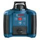 Bosch Нівелір лазерний ротаційний Professional GRL 250 HV, 30м/з приймачем 125м, ±0.1мм/м, 150/300/600 об/хв, IP54, 1.8кг, кейс, пульт RC1, окуляри, мішень, фото , изображение 2 | SNABZHENIE.com.ua