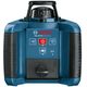 Bosch Нівелір лазерний ротаційний Professional GRL 250 HV, 30м/з приймачем 125м, ±0.1мм/м, 150/300/600 об/хв, IP54, 1.8кг, кейс, пульт RC1, окуляри, мішень, фото  | SNABZHENIE.com.ua
