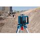 Bosch Нівелір лазерний ротаційний Professional GRL 400 H, 20м/з приймачем 400м, ±0.08мм/м, 600 об/хв, IP54, 2кг, кейс, приймач LR1, АКБ, ЗП, фото , изображение 4 | SNABZHENIE.com.ua