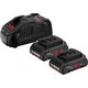 Bosch Набор 2х акумулятора ProCORE18V 4.0Ah + ЗУ, фото  | SNABZHENIE.com.ua