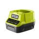 Ryobi Набір акумулятора та зарядного пристрою RC18120-250 ONE+, 18В, 2х5А•год, ЗП Lithium+, фото , зображення 3 | SNABZHENIE.com.ua Ryobi Набір акумулятора та зарядного пристрою RC18120-250 ONE+, 18В, 2х5А•год, ЗП Lithium+, фото , зображення 3 | SNABZHENIE.com.ua