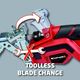 Einhell Пила обрізна садова акумуляторна X-Change GE-GS 18 Li, 18 В, 1500-2800 об/хв, 90/70мм, 1.2 кг, SOLO, фото , изображение 5 | SNABZHENIE.com.ua Einhell Пила обрізна садова акумуляторна X-Change GE-GS 18 Li, 18 В, 1500-2800 об/хв, 90/70мм, 1.2 кг, SOLO, фото , изображение 5 | SNABZHENIE.com.ua