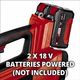 Einhell Повітродувка GE-LB 36/210 Li E-Solo, PXC, акум., 816м?/г, безщіткова, 2.38кг, (без АКБ та ЗП), фото , изображение 7 | SNABZHENIE.com.ua Einhell Повітродувка GE-LB 36/210 Li E-Solo, PXC, акум., 816м?/г, безщіткова, 2.38кг, (без АКБ та ЗП), фото , изображение 7 | SNABZHENIE.com.ua