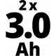Einhell Набір акумулятор + зарядний пристрій 18V 2x3.0Ah Starter-Kit, PXC, фото , изображение 6 | SNABZHENIE.com.ua Einhell Набір акумулятор + зарядний пристрій 18V 2x3.0Ah Starter-Kit, PXC, фото , изображение 6 | SNABZHENIE.com.ua