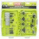 Ryobi Фрези RAKRBS15 набір 15 шт 5132005352, фото  | SNABZHENIE.com.ua Ryobi Фрези RAKRBS15 набір 15 шт 5132005352, фото  | SNABZHENIE.com.ua