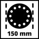 Einhell Ексцентрикова пневматична шліфувальна машина TC-PE 150  4133330, фото , изображение 10 | SNABZHENIE.com.ua Einhell Ексцентрикова пневматична шліфувальна машина TC-PE 150  4133330, фото , изображение 10 | SNABZHENIE.com.ua