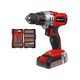 Einhell Шуруповерт-дриль TE-CD 18/2 Li +39, 1x2,5 Ah, PXC, 18В, 2.5 Аг, 44 Нм, набір біт і свердл, кейс, 1.1 кг, фото , зображення 4 | SNABZHENIE.com.ua Einhell Шуруповерт-дриль TE-CD 18/2 Li +39, 1x2,5 Ah, PXC, 18В, 2.5 Аг, 44 Нм, набір біт і свердл, кейс, 1.1 кг, фото , зображення 4 | SNABZHENIE.com.ua