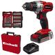 Einhell Шуруповерт-дриль TE-CD 18/2 Li +39, 1x2,5 Ah, PXC, 18В, 2.5 Аг, 44 Нм, набір біт і свердл, кейс, 1.1 кг, фото  | SNABZHENIE.com.ua Einhell Шуруповерт-дриль TE-CD 18/2 Li +39, 1x2,5 Ah, PXC, 18В, 2.5 Аг, 44 Нм, набір біт і свердл, кейс, 1.1 кг, фото  | SNABZHENIE.com.ua
