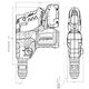 Metabo Перфоратор KH 18 LTX BL 28 Q акумуляторний, LiHD, 18В, SDS-plus, 3Дж, 3 режими, 0-1000об/мин, 3.4кг, без АКБ та ЗП, фото , изображение 7 | SNABZHENIE.com.ua Metabo Перфоратор KH 18 LTX BL 28 Q акумуляторний, LiHD, 18В, SDS-plus, 3Дж, 3 режими, 0-1000об/мин, 3.4кг, без АКБ та ЗП, фото , изображение 7 | SNABZHENIE.com.ua