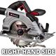 Einhell Пила циркулярна TE-CS 18/190 Li BL - Solo акум., PXC, безщітк., 3800 об/хв, 3.23 кг (без АКБ і ЗП), фото , изображение 3 | SNABZHENIE.com.ua Einhell Пила циркулярна TE-CS 18/190 Li BL - Solo акум., PXC, безщітк., 3800 об/хв, 3.23 кг (без АКБ і ЗП), фото , изображение 3 | SNABZHENIE.com.ua