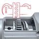 Einhell Перфоратор TC-RH 800 4F Kit, SDS-plus, 620Вт, 2.2Дж, кейс, 2.86кг, фото , зображення 9 | SNABZHENIE.com.ua Einhell Перфоратор TC-RH 800 4F Kit, SDS-plus, 620Вт, 2.2Дж, кейс, 2.86кг, фото , зображення 9 | SNABZHENIE.com.ua