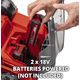 Einhell Аератор-скарифікатор акумуляторний GE-SA 36/35 Li - Solo 36В 35см безщітковий ножи 16шт 11.31кг (без АКБ та ЗП), фото , изображение 9 | SNABZHENIE.com.ua Einhell Аератор-скарифікатор акумуляторний GE-SA 36/35 Li - Solo 36В 35см безщітковий ножи 16шт 11.31кг (без АКБ та ЗП), фото , изображение 9 | SNABZHENIE.com.ua