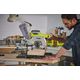 Ryobi Пила торцювальна акумуляторна ONE+ R18MS216-0 18В диск 216мм лазер 14.4кг без АКБ та ЗП, фото , изображение 3 | SNABZHENIE.com.ua Ryobi Пила торцювальна акумуляторна ONE+ R18MS216-0 18В диск 216мм лазер 14.4кг без АКБ та ЗП, фото , изображение 3 | SNABZHENIE.com.ua