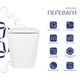 Готовое решение Qtap для ванной комнаты: Унитаз напольный Tern Ultra Quiet QT17223303AW + инсталляция QT0122490S+ клавиша QT0111M08V1384W, фото , зображення 3 | SNABZHENIE.com.ua Готовое решение Qtap для ванной комнаты: Унитаз напольный Tern Ultra Quiet QT17223303AW + инсталляция QT0122490S+ клавиша QT0111M08V1384W, фото , зображення 3 | SNABZHENIE.com.ua