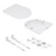 Готовое решение Qtap для ванной комнаты: Унитаз напольный Swan Rimless QT16223178W + инсталляция QT0122490S+ клавиша QT0111M08V1384W, фото , изображение 8 | SNABZHENIE.com.ua Готовое решение Qtap для ванной комнаты: Унитаз напольный Swan Rimless QT16223178W + инсталляция QT0122490S+ клавиша QT0111M08V1384W, фото , изображение 8 | SNABZHENIE.com.ua
