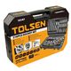 Tolsen Набір інструментів, 216шт, 1/2", 1/4", 3/8", комбіновані ключі, торцеві головки, біти,CrV, кейс, фото , изображение 5 | SNABZHENIE.com.ua Tolsen Набір інструментів, 216шт, 1/2", 1/4", 3/8", комбіновані ключі, торцеві головки, біти,CrV, кейс, фото , изображение 5 | SNABZHENIE.com.ua