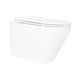 Унитаз подвесной Qtap Swan безободковый с сиденьем Soft-close QT16335180W, фото  | SNABZHENIE.com.ua Унитаз подвесной Qtap Swan безободковый с сиденьем Soft-close QT16335180W, фото  | SNABZHENIE.com.ua