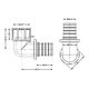 Угол натяжной Icma №1037 d20х2,8-1/2"В 851037ADGW05, фото , изображение 2 | SNABZHENIE.com.ua Угол натяжной Icma №1037 d20х2,8-1/2"В 851037ADGW05, фото , изображение 2 | SNABZHENIE.com.ua