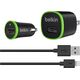 Belkin Micro Charger Kit (220V +12V + LIGHTNING cable, USB 1Amp), фото , изображение 2 | SNABZHENIE.com.ua Belkin Micro Charger Kit (220V +12V + LIGHTNING cable, USB 1Amp), фото , изображение 2 | SNABZHENIE.com.ua