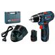 Bosch Professional GSR 12V-15, 2х2.0Ач, Li-On акумуляторна, фото , изображение 3 | SNABZHENIE.com.ua