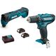 Makita CLX206X1 CXT 10.8В Slider, фото , изображение 2 | SNABZHENIE.com.ua