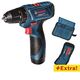 Bosch GSR 120-Li + набор 11 бит и 12 сверел, фото , изображение 2 | SNABZHENIE.com.ua