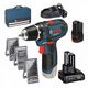 Bosch GSR 12V-15 Professional +набори свердел і біт, 39 од., фото , изображение 2 | SNABZHENIE.com.ua