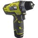 Ryobi Шуруповерт R12DD-L13S акумуляторний, 12В Li-Ion, 2-скор., 1х1.3Aч, 10мм, ЗП, сумка, фото , зображення 3 | SNABZHENIE.com.ua