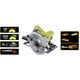 Ryobi Пила дискова RCS1600-PG, 190х24мм, 1600Вт, лазер, 3.7кг, фото , зображення 5 | SNABZHENIE.com.ua Ryobi Пила дискова RCS1600-PG, 190х24мм, 1600Вт, лазер, 3.7кг, фото , зображення 5 | SNABZHENIE.com.ua