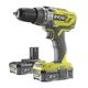 Ryobi Шуруповерт-дриль ONE+ R18PD3-220S 18В, ударний, 50Нм, 2-шв, 2х2.0 Аг,сумка, фото , изображение 2 | SNABZHENIE.com.ua