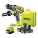 Ryobi Шуруповерт-дриль RONE+ R18PD7-220B, 18В, ударний, безщітковий, 85Нм, 2х2.0Ач, фото , изображение 5 | SNABZHENIE.com.ua