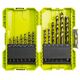 Ryobi Набір свердел по металу RAK19HSS2 19 шт, фото , зображення 2 | SNABZHENIE.com.ua Ryobi Набір свердел по металу RAK19HSS2 19 шт, фото , зображення 2 | SNABZHENIE.com.ua