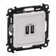 Legrand USB для зарядки двойная Белый, Valena LIFE, фото  | SNABZHENIE.com.ua Legrand USB для зарядки двойная Белый, Valena LIFE, фото  | SNABZHENIE.com.ua