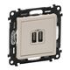 Legrand USB для зарядки двойная Слоновая кость, Valena LIFE, фото , зображення 2 | SNABZHENIE.com.ua Legrand USB для зарядки двойная Слоновая кость, Valena LIFE, фото , зображення 2 | SNABZHENIE.com.ua