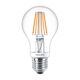 Philips LED Fila Dim E27 7.5-70W 2700K 230V A60 CL, фото , зображення 2 | SNABZHENIE.com.ua Philips LED Fila Dim E27 7.5-70W 2700K 230V A60 CL, фото , зображення 2 | SNABZHENIE.com.ua